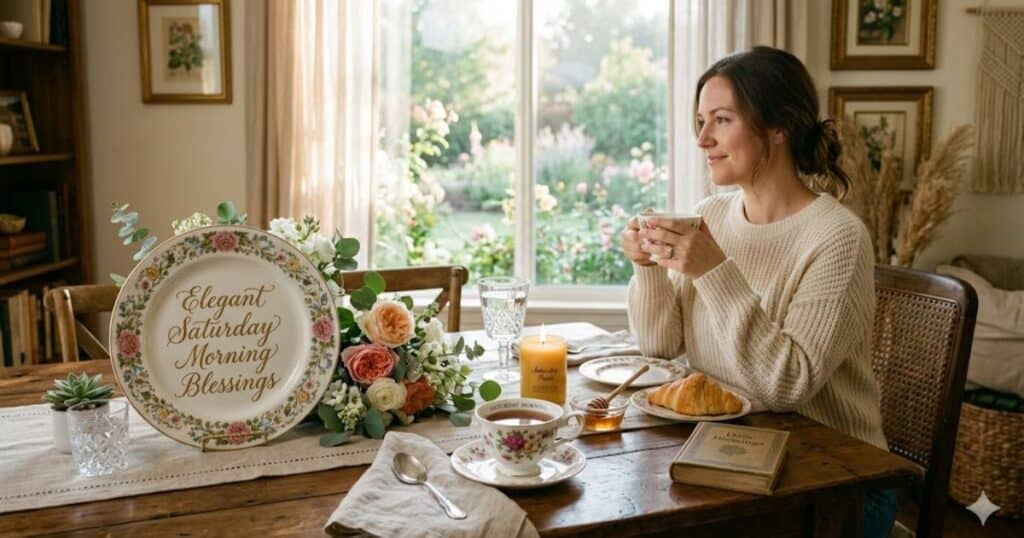 Elegant Saturday Morning Blessings