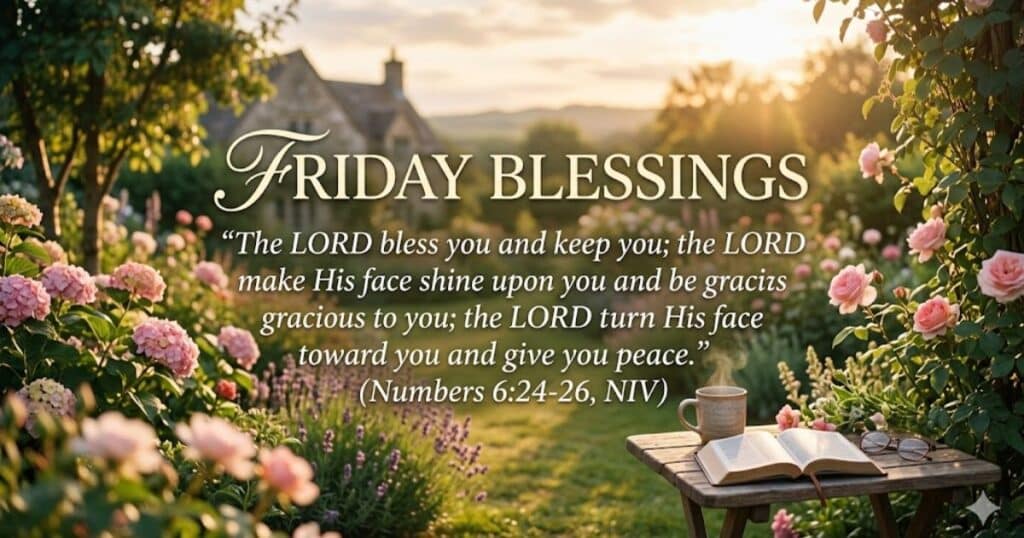 Friday Blessings Images with Bible Verses