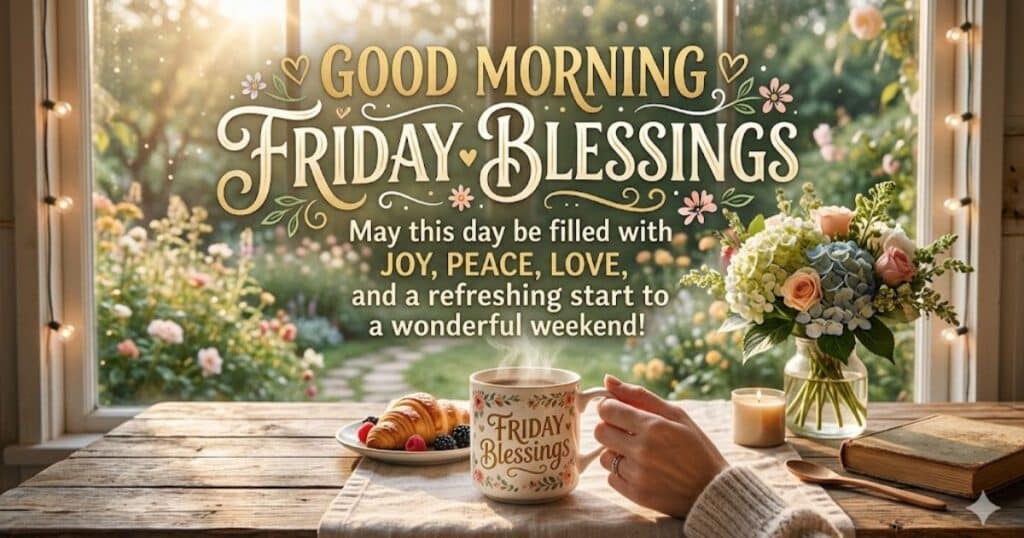 Good Morning Friday Blessings Images
