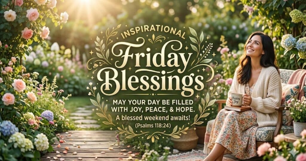 Inspirational Friday Blessings Images