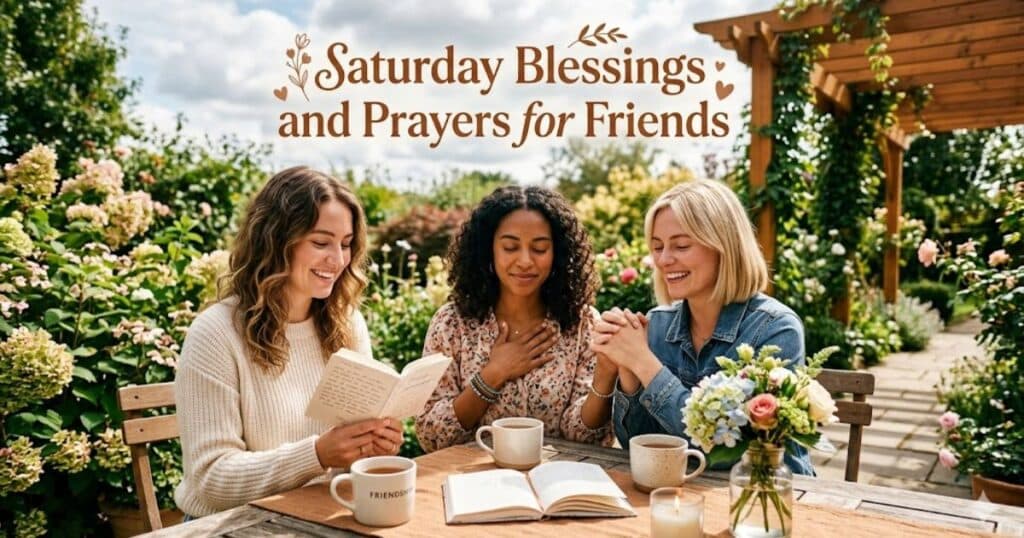 Saturday Blessings and Prayers for Friends