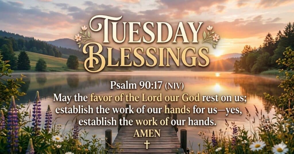 Tuesday Blessings Images Bible Verses