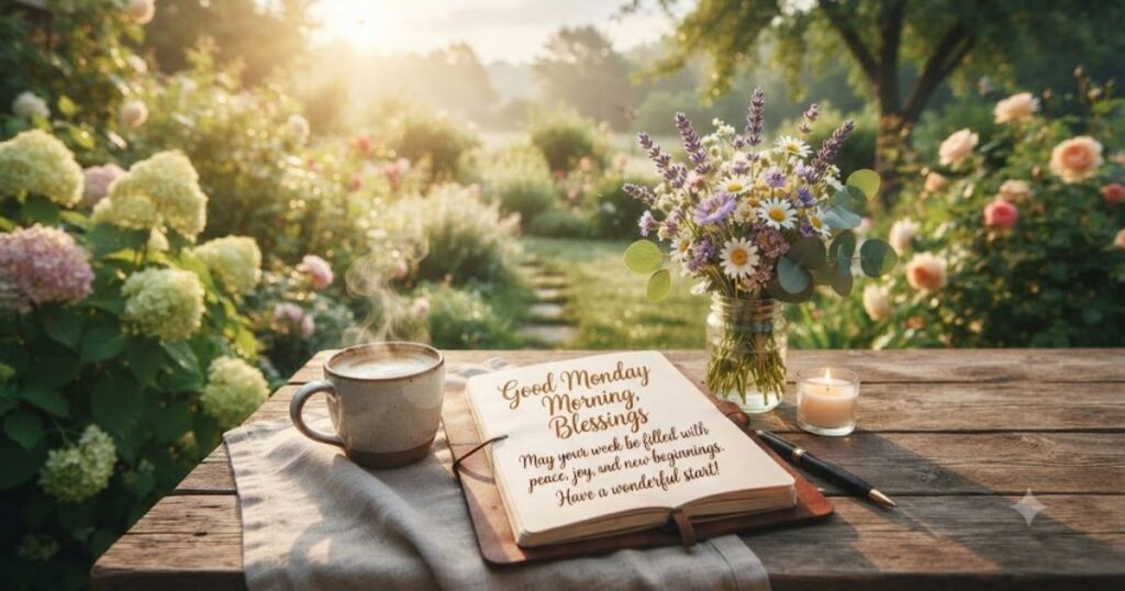 Beautiful Good Monday Morning Blessings Images