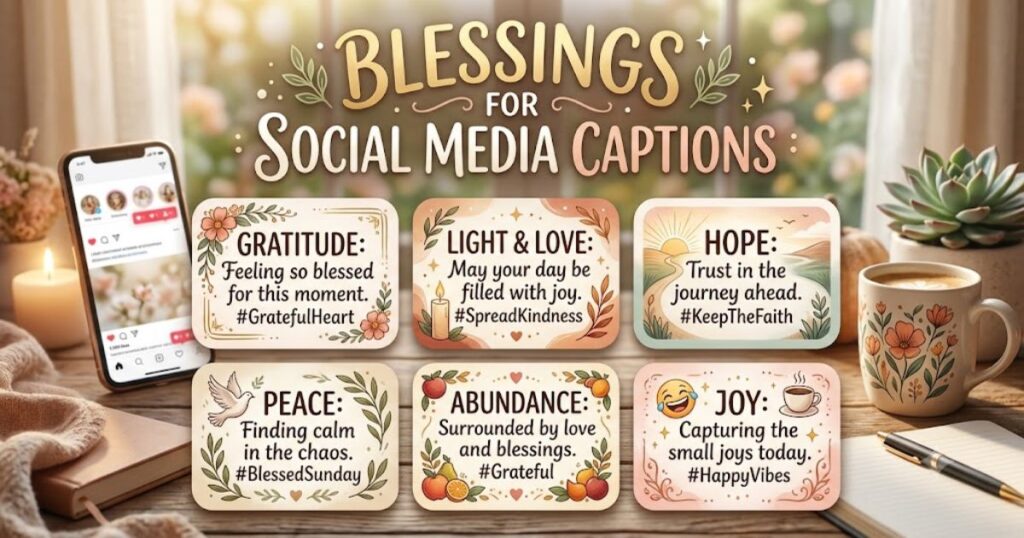 Blessings for Social Media Captions