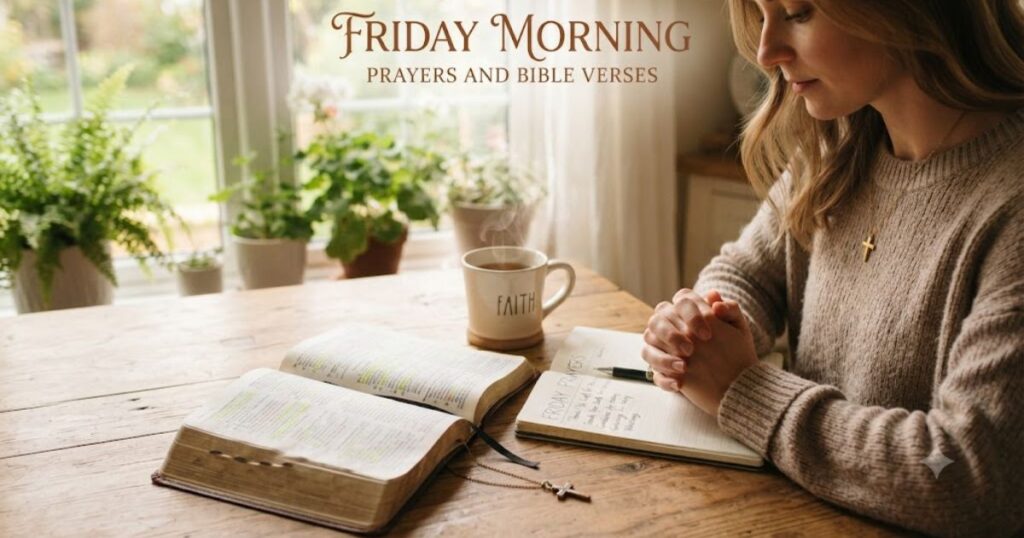 Friday Morning Prayers and Bible Verses