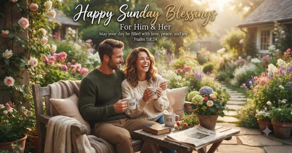 Happy Sunday Blessings for Him and Her