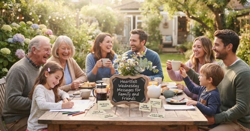 Heartfelt Wednesday Messages for Family and Friends