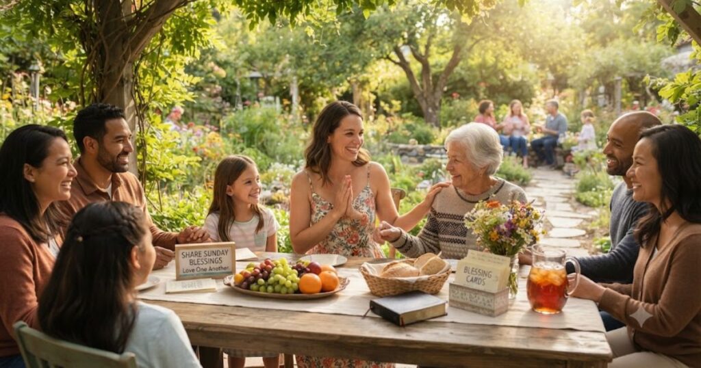 How to Share Sunday Afternoon Blessings with Others