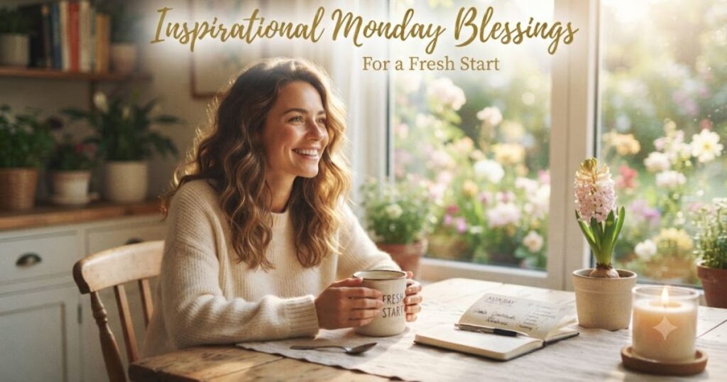Inspirational Monday Blessings for a Fresh Start