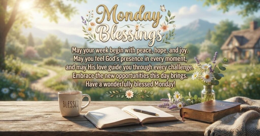 Inspirational Monday Blessings Quotes