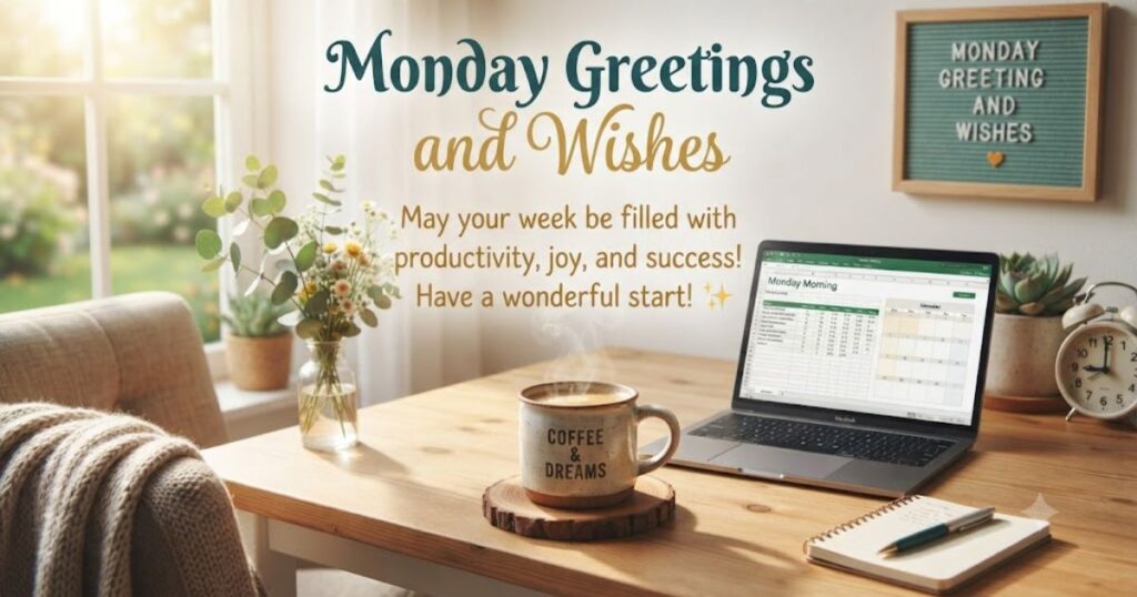 Monday Greetings and Wishes