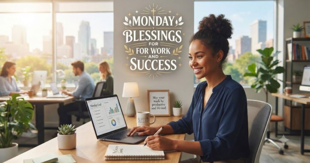 Monday Blessings for Work and Success