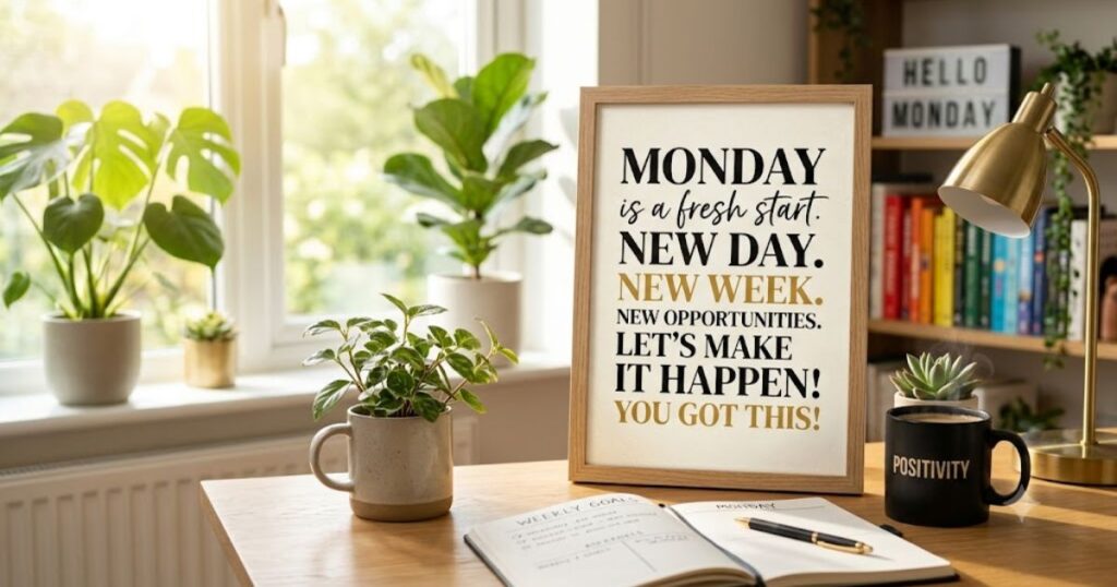 Positive Monday Motivation Quotes