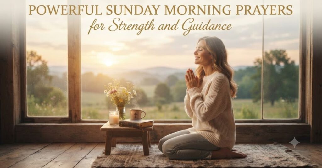Powerful Sunday Morning Prayers for Strength and Guidance