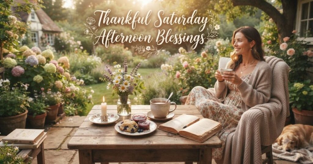 Thankful Saturday Afternoon Blessings