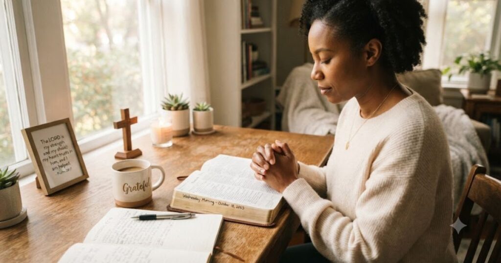 Wednesday Morning Prayer with Bible Verses