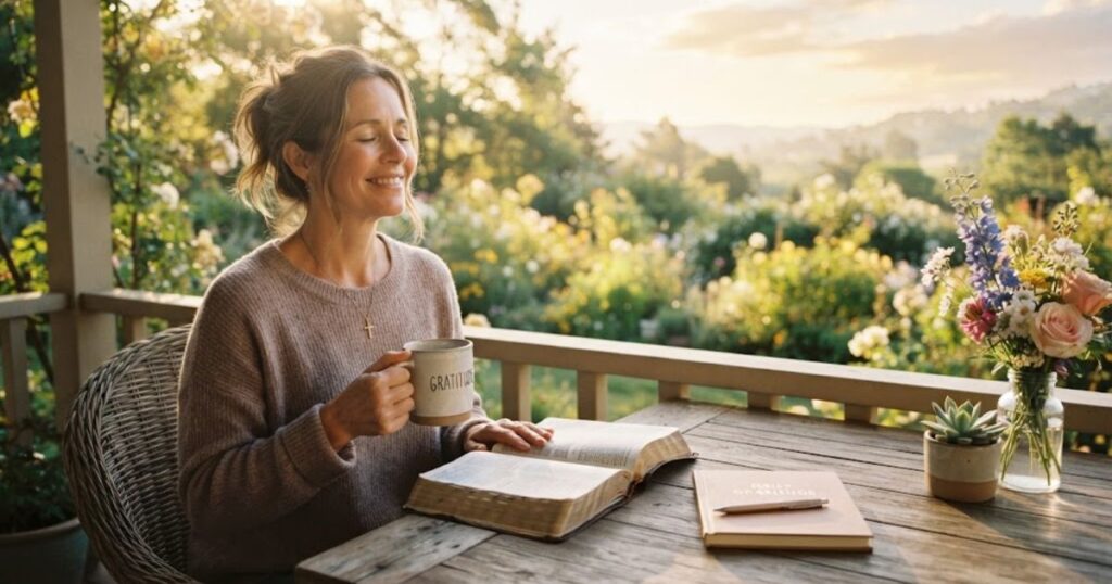 A good day with God begins with gratitude