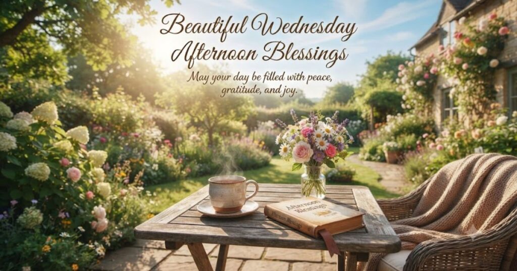 Beautiful Wednesday Afternoon Blessings