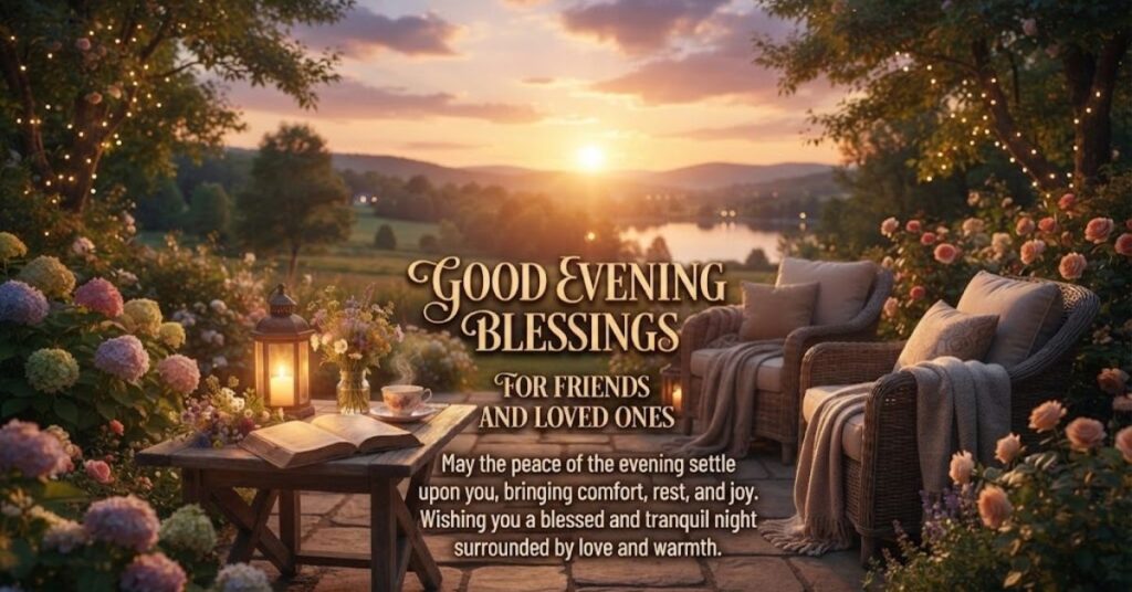 Good Evening Blessings for Friends and Loved Ones