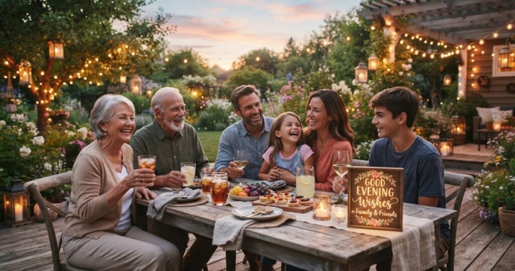 Good Evening Wishes for family and Friends