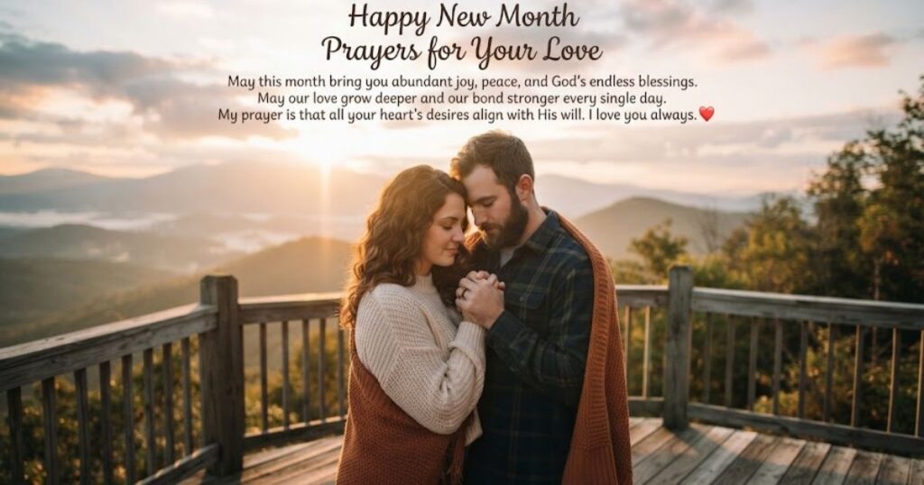 Happy New Month Prayers for Your Love