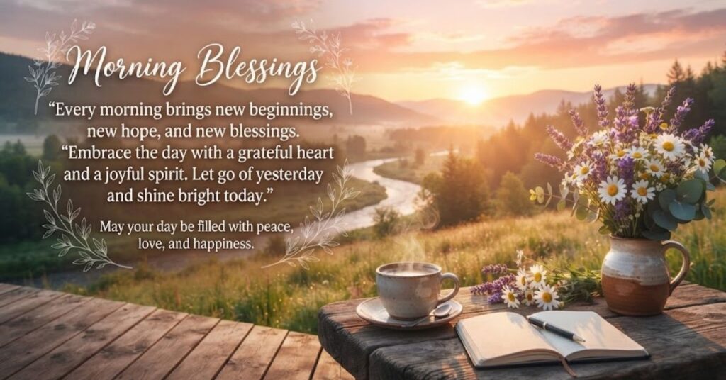 Inspirational Morning Blessings Quotes