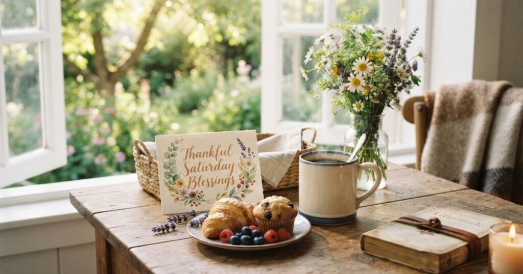 Thankful Saturday Blessings