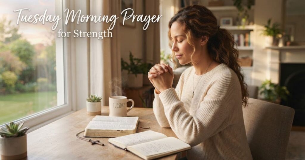 Tuesday Morning Prayer for Strength