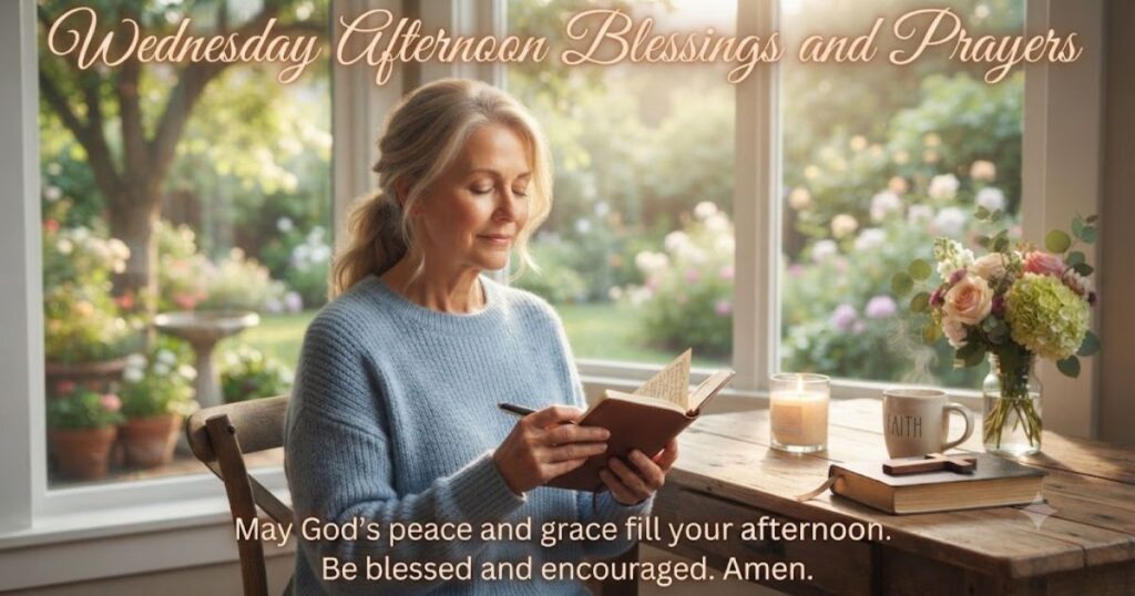 Wednesday Afternoon Blessings and Prayers