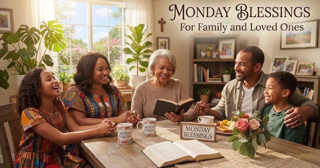 African American Monday Blessings for Family and Loved Ones