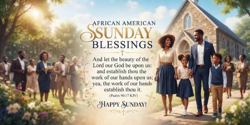 African American Sunday Blessings Bible Verses