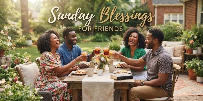 African American Sunday Blessings for Friends