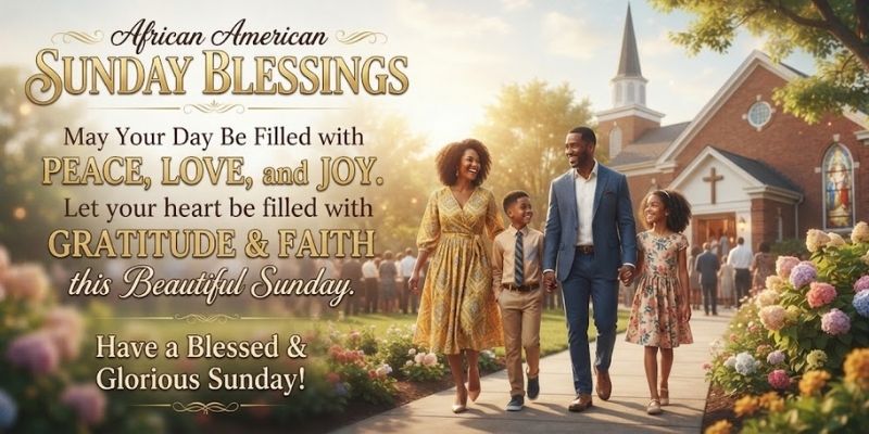 African American Sunday Blessings Quotes