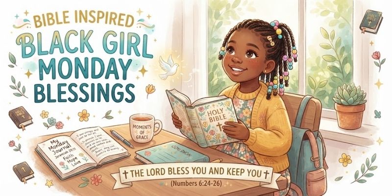 Bible Inspired Black Girl Monday Blessings