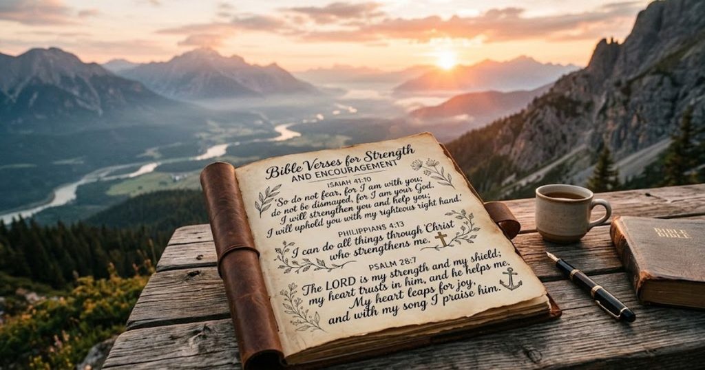 Bible Verses for Strength and Encouragement