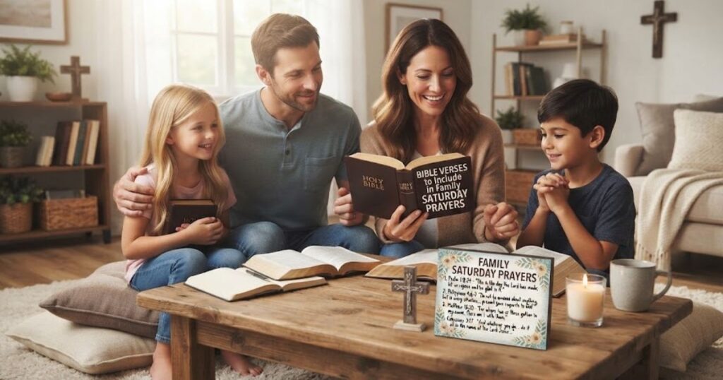 Bible Verses to Include in Family Saturday Prayers