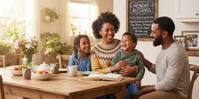 Black Girl Monday Blessings for Family and Loved Ones