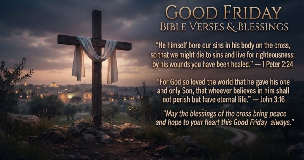 Good Friday Bible Verses and Blessings