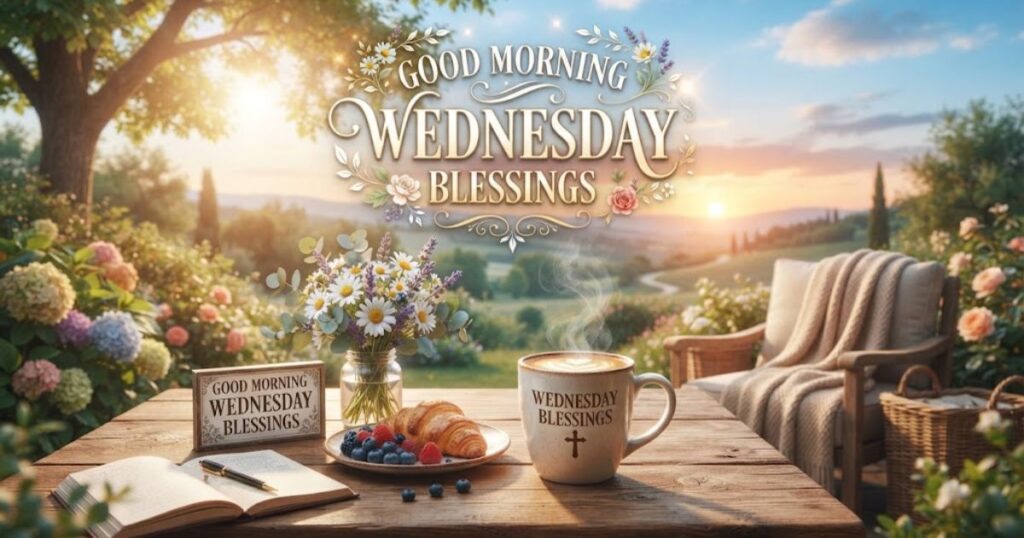 Good Morning Wednesday Blessings