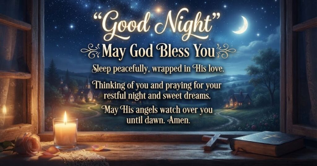 Good Night God Bless You Messages