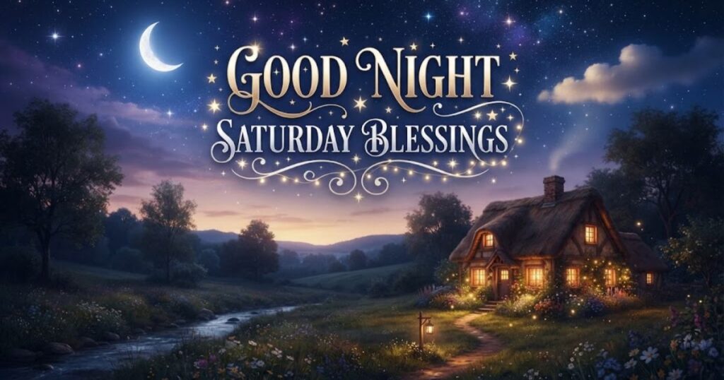 Good Night Saturday Blessings
