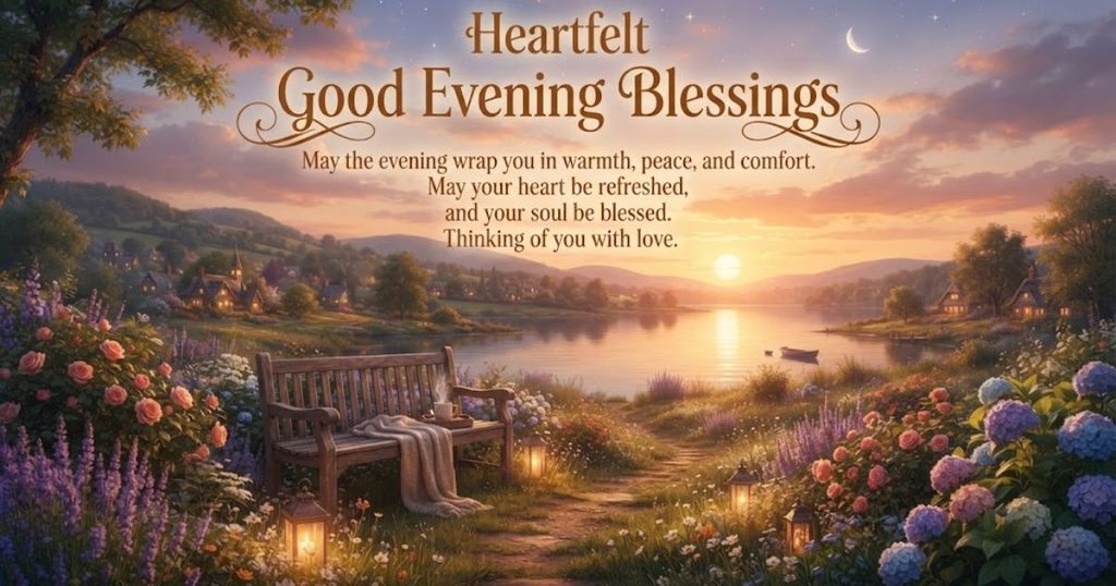 Heartfelt Good Evening Blessings