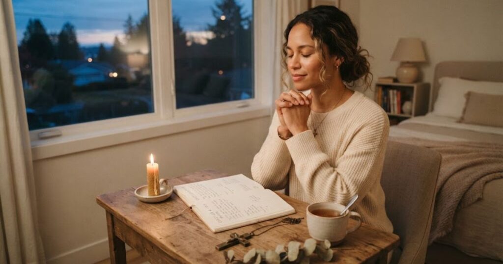 How to End Sunday With Prayer and Gratitude