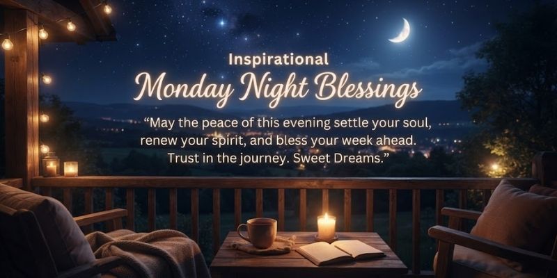 Inspirational Monday Night Blessings