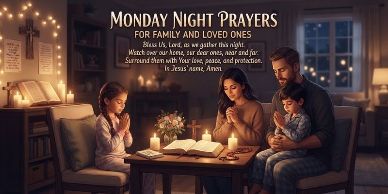 Monday Night Prayers for Family and Loved Ones
