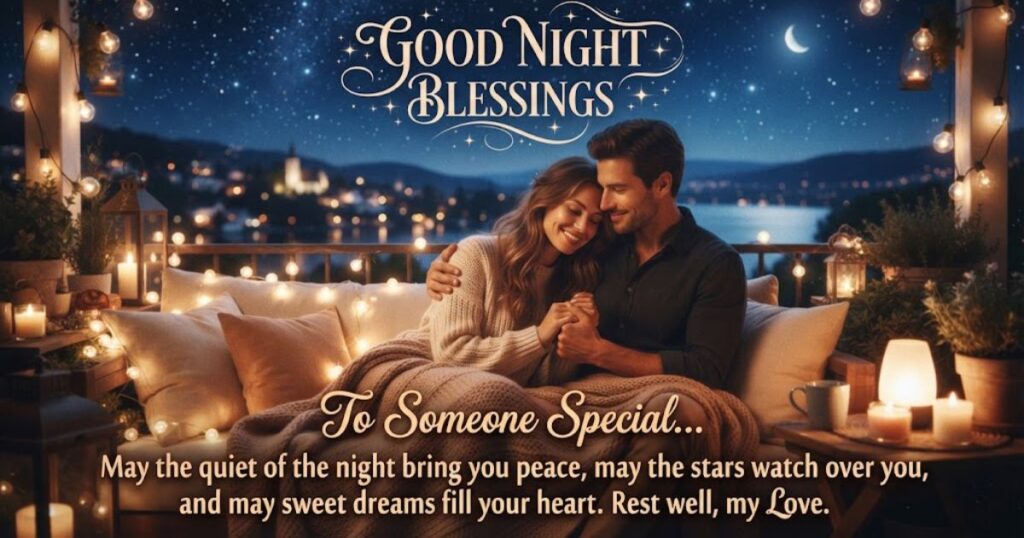 Romantic Good Night Blessings for Someone Special