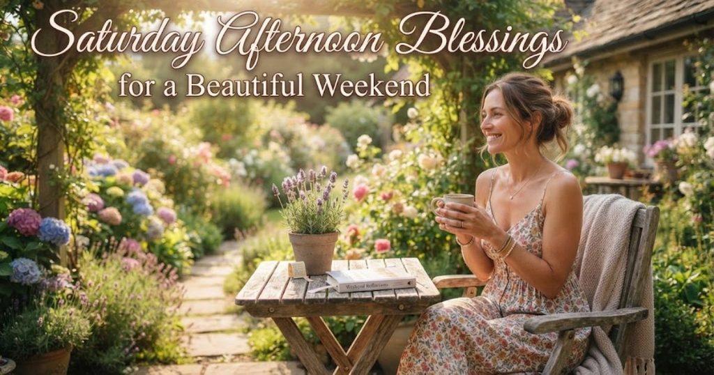 Saturday Afternoon Blessings for a Beautiful Weekend