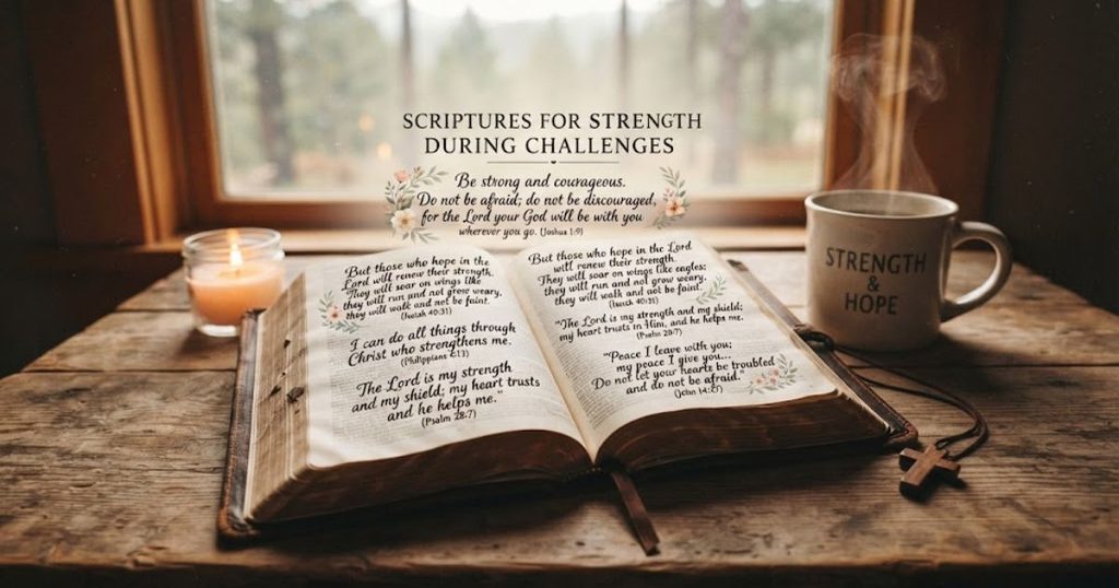 Scriptures for Strength During Challenges