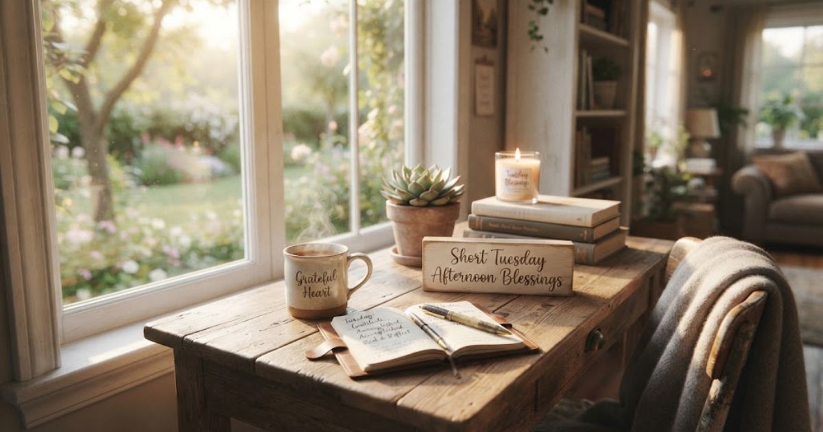 Short Tuesday Afternoon Blessings