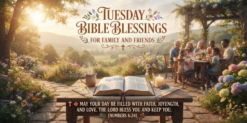 Tuesday Bible Blessings for Family and Friends